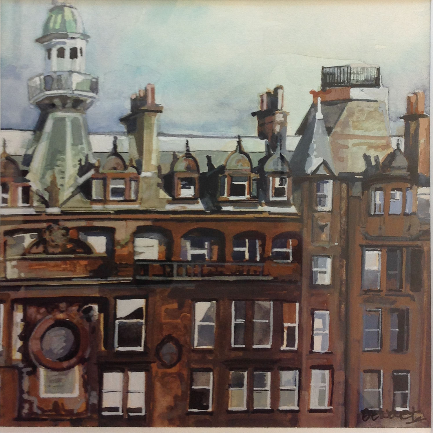 'Charing Cross Mansions' by artist Carol Dewart